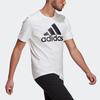 Adidas Футболка Essentials Big Logo белая/черная мужская уличная одежда GK9121