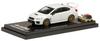HJ64 Subaru WRX STI EJ20 FINAL EDITION Полностью детализированная модель в комплекте Белый жемчуг (Crystal White Pearl) Готовый продукт HJ642021FW 1/64 Упаковка/Двигатель