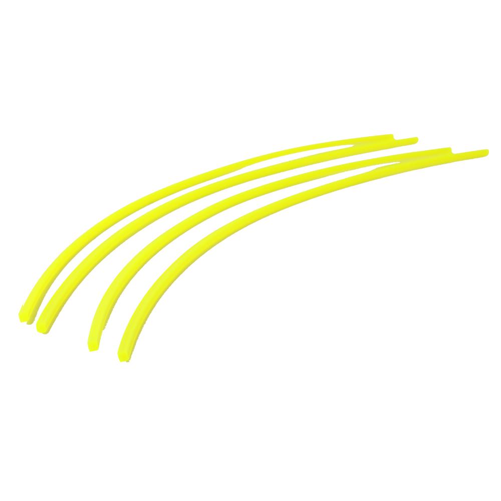 Алюминиевый триммер для травы, верхняя часть кустореза, триммер, аксессуар для газонокосилки с 4 триммерными веревками