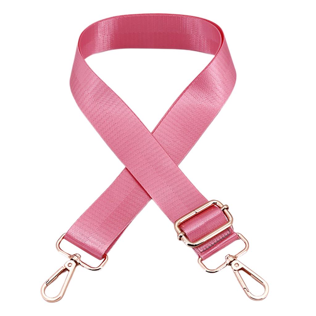 Ремень через плечо Широкий плечевой ремень Холщовый сменный ремень Регулируемый Однотонный Ремешок для сумки Аксессуары для сумки