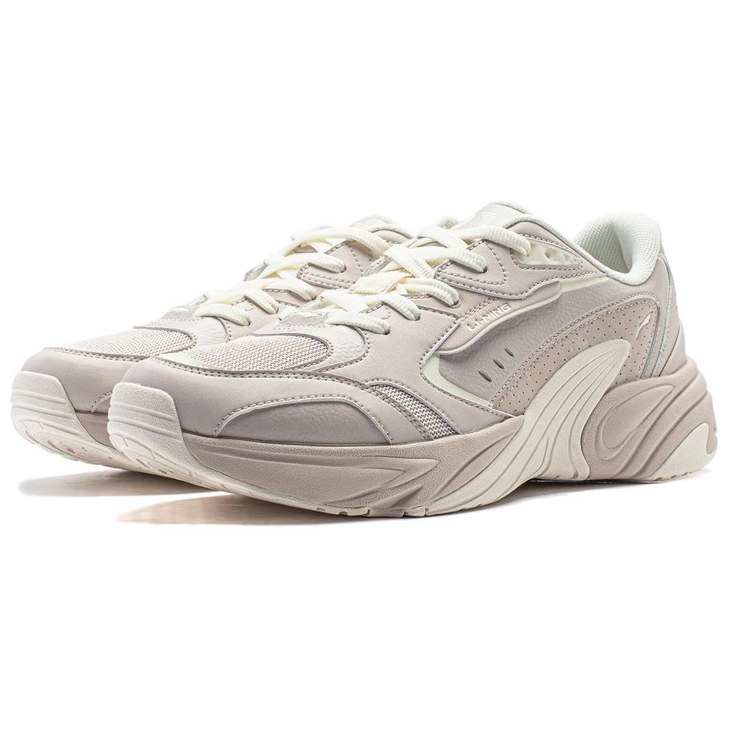 Li Ning Orca Synthetic Leather, Textile Soft And Comfortable Abrasion Resistant Slip Resistant Low top Casual Shoes AGCU029-3