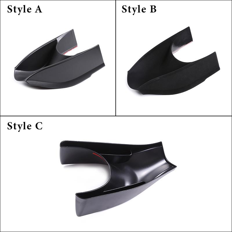 Автомобильный подлокотник из АБС-пластика, центральный ящик для хранения ручного тормоза для Smart 453 Fortwo Forfour 2015-перчаточный лоток на центральной консоли