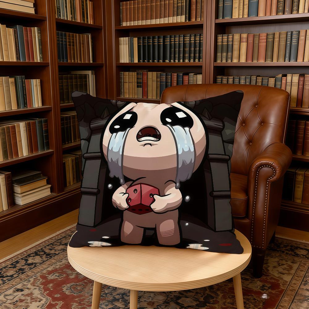 Game T-The B-Binding of Isaac cushion cover Home Office Birthday Anniversary Gifts Soft Skin Friendly Cushion Cover