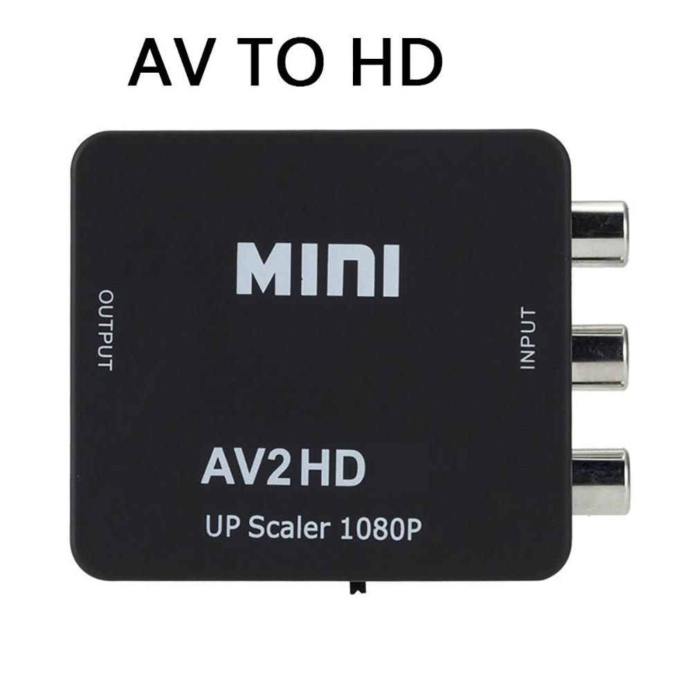 1181P HDMI в AV RCA Адаптер Конвертер Box Композитное Видео Аудио CVBS с USB-кабелем для ПК HDTV Проектора NTSC PAL