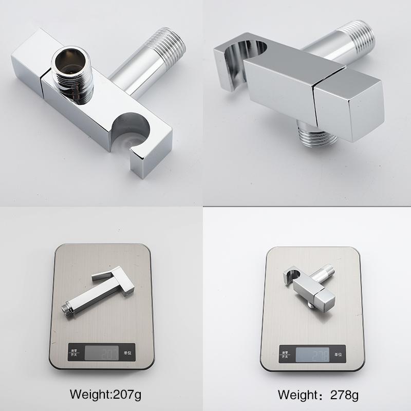 Латунный смеситель для биде, одиночный кран для холодной воды, ручной душевой набор для биде, распылитель для унитаза, распылитель Shattaf, гигиенический душ, черный