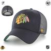 47 Brand Adjustable Cap - BRANSON Chicago Blackhawks Noir