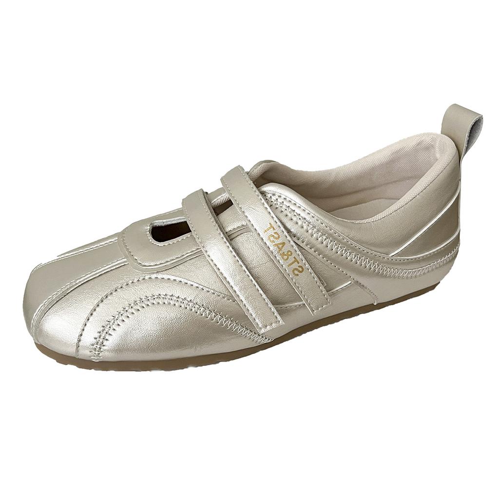 Туфли Мэри Джейн для гонок 2025 осень новые тонкоподошвенные немецкие тренировочные туфли на липучке легкие в носке удобные мягкие на подошве одинарные туфли