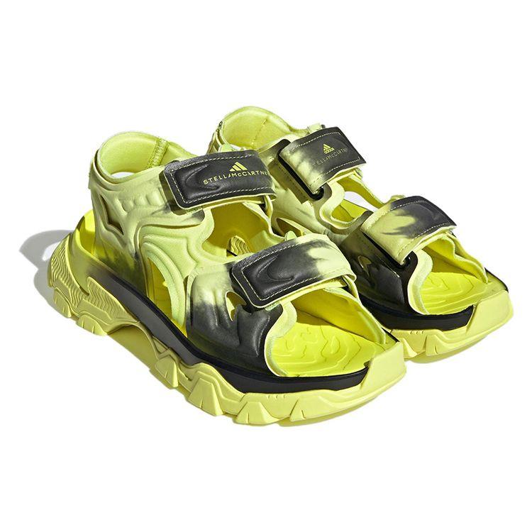Stella McCartney x adidas Сандалии Hika Outdoor Frozen Yellow Женские Кроссовки Core-Black HP6308
