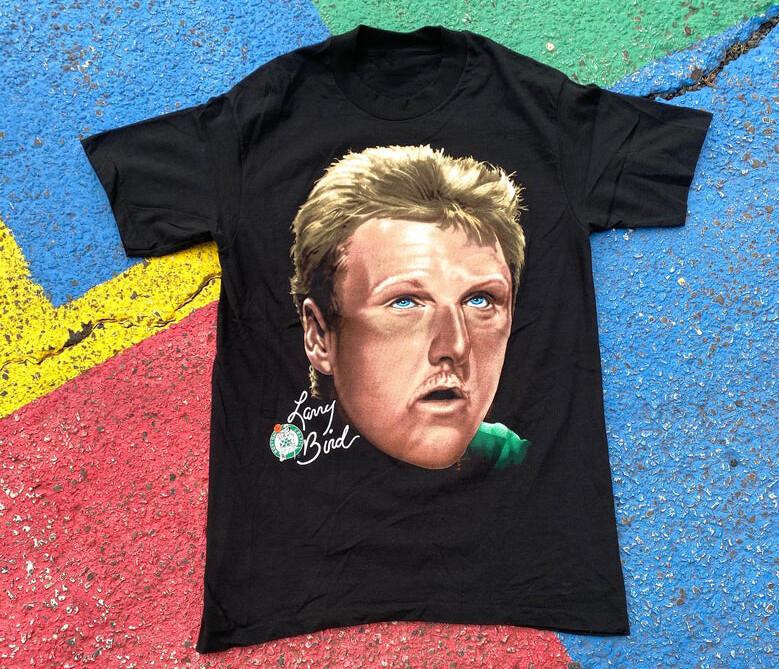 Larry Bird Legend Black T-Shirt Unisex Cotton All Size S To 4XL VN2334 Unisex T-Shirt