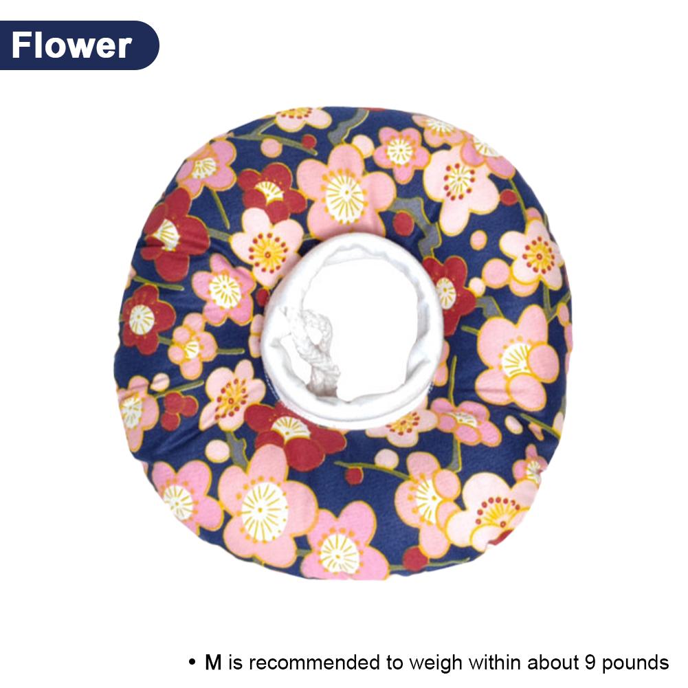 Электронный ошейник для кошек, защита от перегрева, ошейник Elizabeth, регулируемый ошейник из хлопковых смесей с принтом, круг Elizabeth для кошек