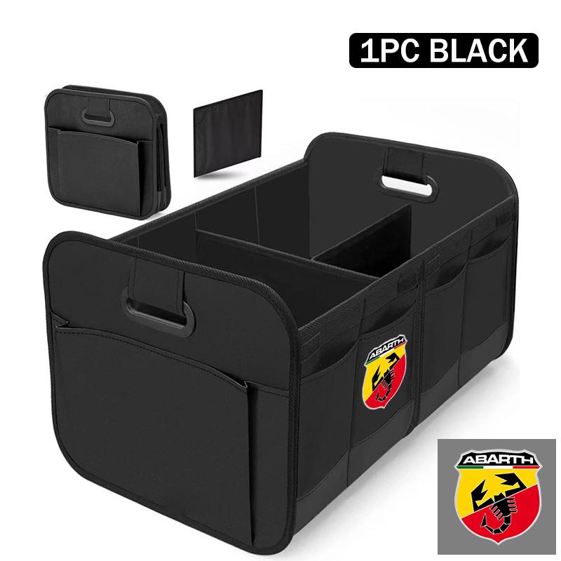 Foldable Trunk Storage Box Waterproof Oxford Cloth Large-Capacity Organizer Bag For Abarth FIAT 500 Tipo FR Panda Argo Freemont