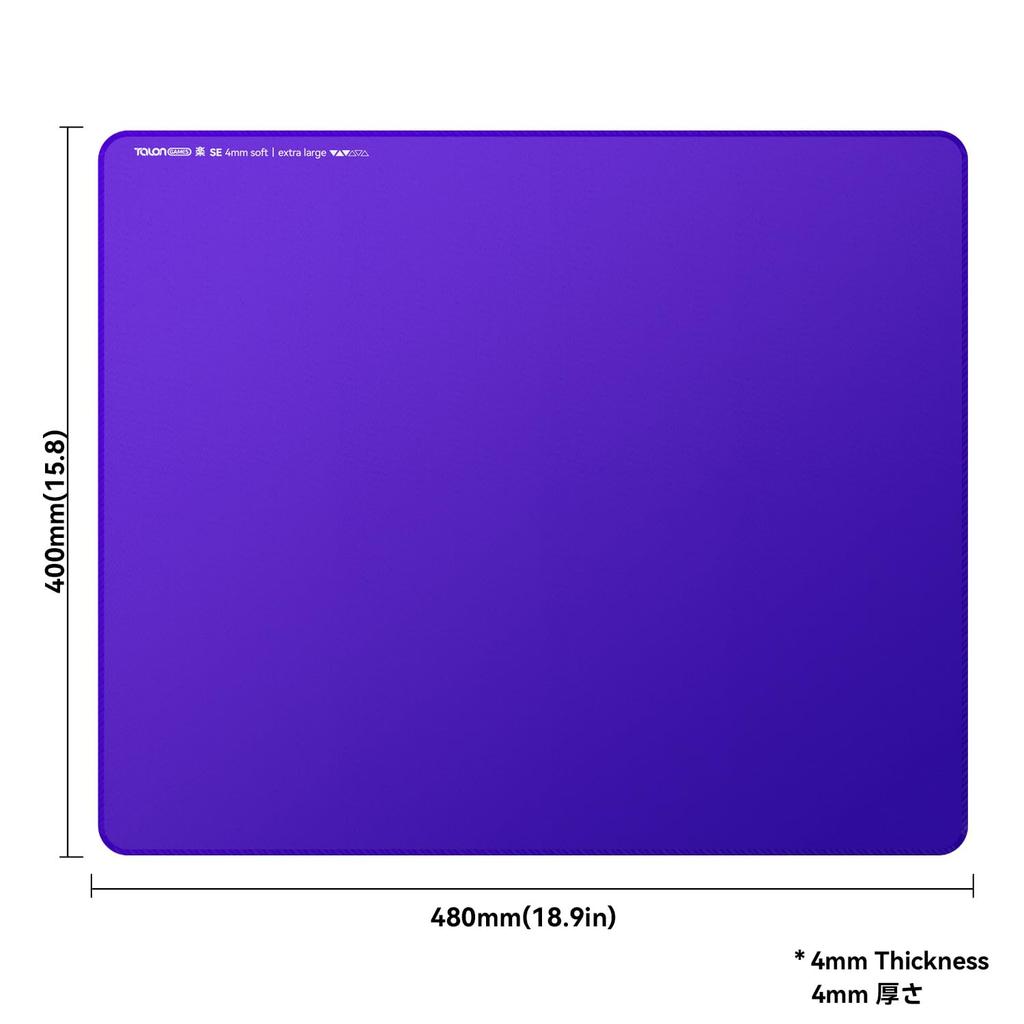 Игровой коврик для мыши TALONGAMES Raku SE Series Игровой коврик для мыши Киберспортивный коврик для мыши 480x400x4мм Ткань Ткань Функция Резиновая основа Усиленные края Стабильная работа