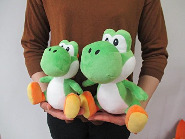 Sanei Boeki Super Mario ALL STAR COLLECTION Йоши (S) Ш13,5 x Г15,5 x В20 см Мягкая игрушка AC03
