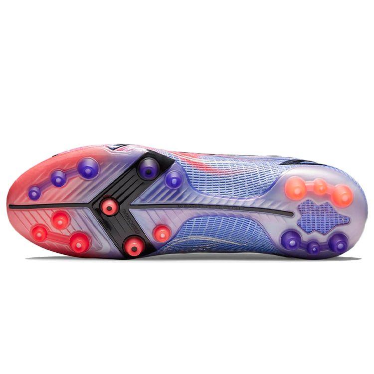 Kylian Mbappé X Nike Mercurial Superfly 8 Elite AG Flames Unisex Sneakers Purple Light-Thistle Indigo-Burst DJ3973-506