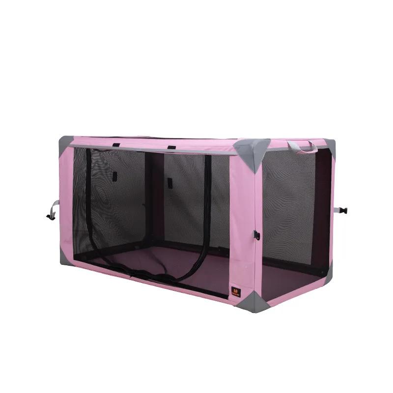Профессиональная клетка для кошек, выставочная клетка для животных, большое пространство, бесплатная установка, дышащая собачья будка