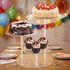 Multiple Layers Cupcake Display Rack Detachable Dessert Display Tray  Graduation Party