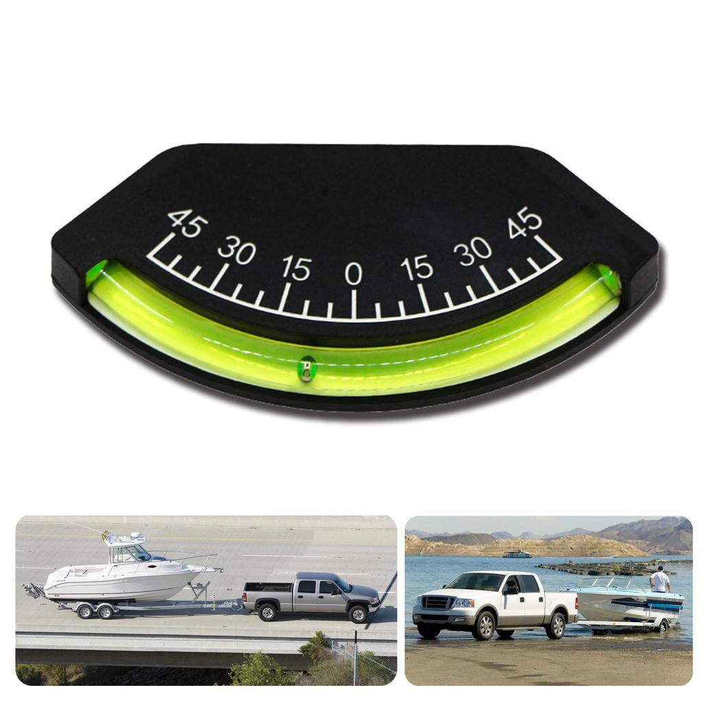 Marine Heel Angle Sailing Clinometer for Boats Monitors Measurement Tilt from -45 To +45Degrees with Easy To Read