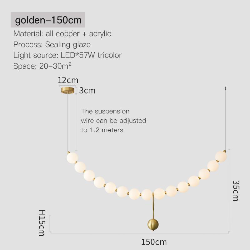 Minimalist Dining Room Chandelier Living Room Light Modern brass full copper designer bar Bar Apartment fashion light fixtures