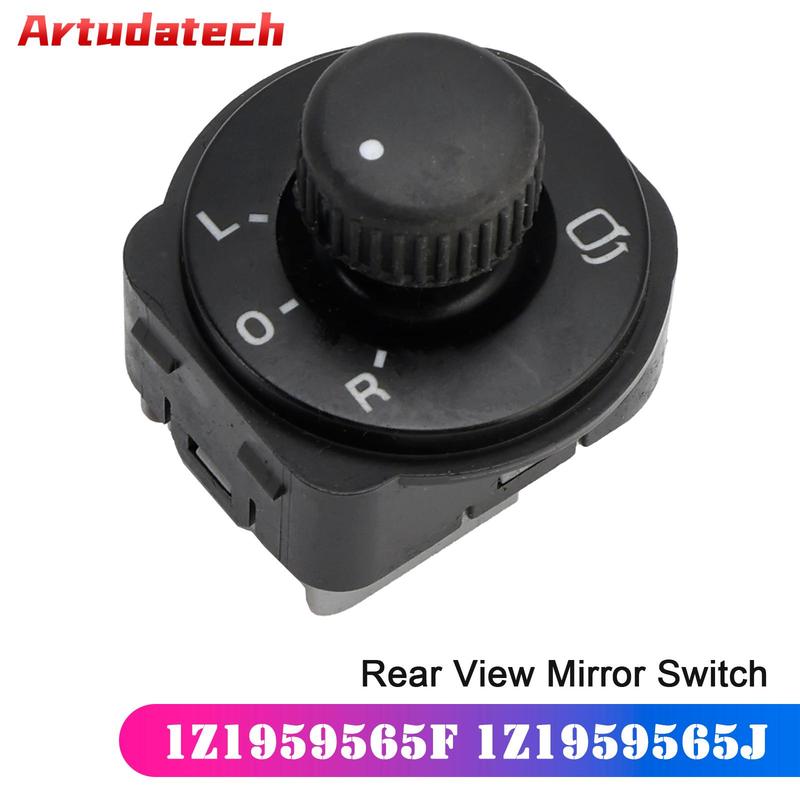 Artudatech 1Z1959565F 1Z1959565J Переключатель зеркала заднего вида для Skoda Octavia 04-13 Yeti Автоаксессуары