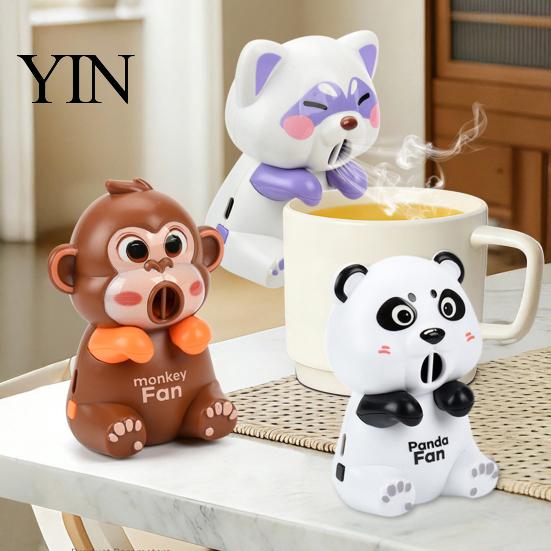 Desktop Food Cooler Cooling Fan for Hot Noodles And Soup, Portable Clip-on Mini Noodle Fan, Hands-free Instant Office Dorm Use