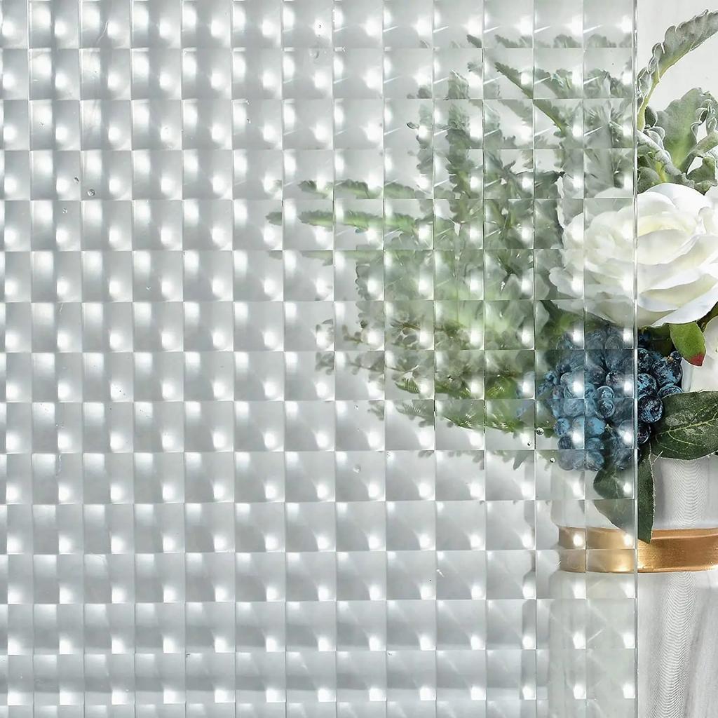 2 метра матовая полосатая оконная пленка витражное стекло декоративная УФ-наклейка конфиденциальная матовая самоклеящаяся пленка оконная наклейка для стекла