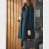 2024 Spring Women's Double-Sided Cashmere Coat: Stylish, Flattering, Medium-Long, Tall, and Slim Fit