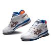Asics Гелевые кроссовки Gel-Spotlyte со средней высотой голенища, ретро-баскетбольные, унисекс, белые, оранжевые, синие 1203A178-100