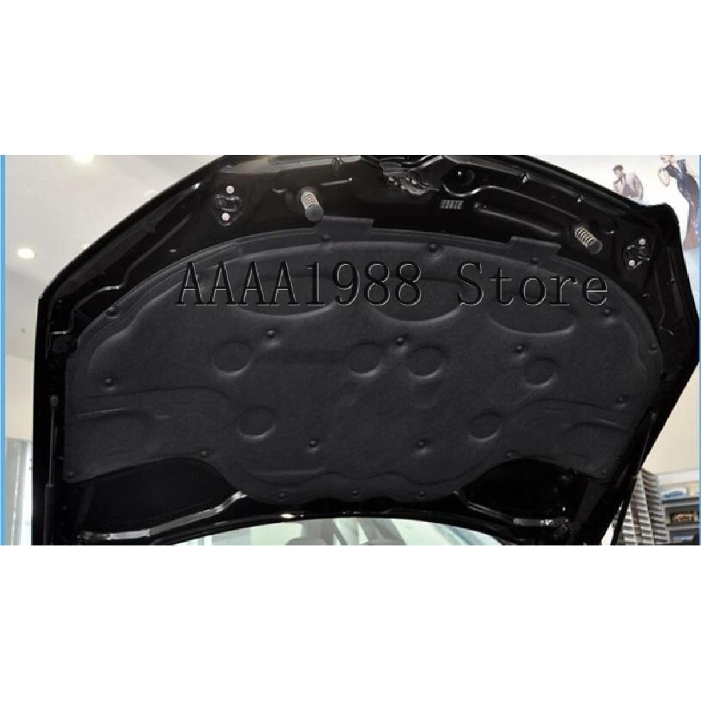 2007-2013 for Mercedes Benz C Class W204 Hood Engine Sound Heat Insulation Cotton Pad Soundproof Mat Cover C180 C200 C250 C30