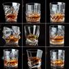 Square Crystal Whiskey Glass Cup, Home Bar, Beer, Water, Party, Hotel, Wedding, Drinkware, New Gift