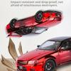 1:24 Scale GTR Dinastia Sports Car Model Toy Metal Diecast Doors Opened Electroplated Supercar Models Toys Home Decor Decoration