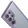 For Samsung Galaxy S24 Ultra TPU Case Rhinestones Decor Phone Protective Cover