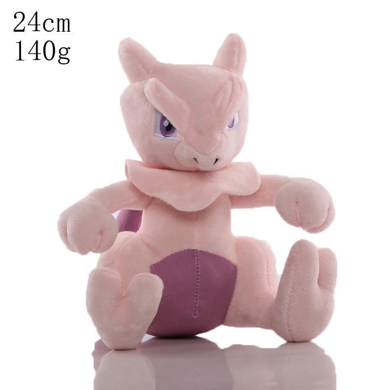 Gengar, Psyduck, Charizard, Mewtwo, Eevee, and Snorlax Pokémon Plush Toys Collection