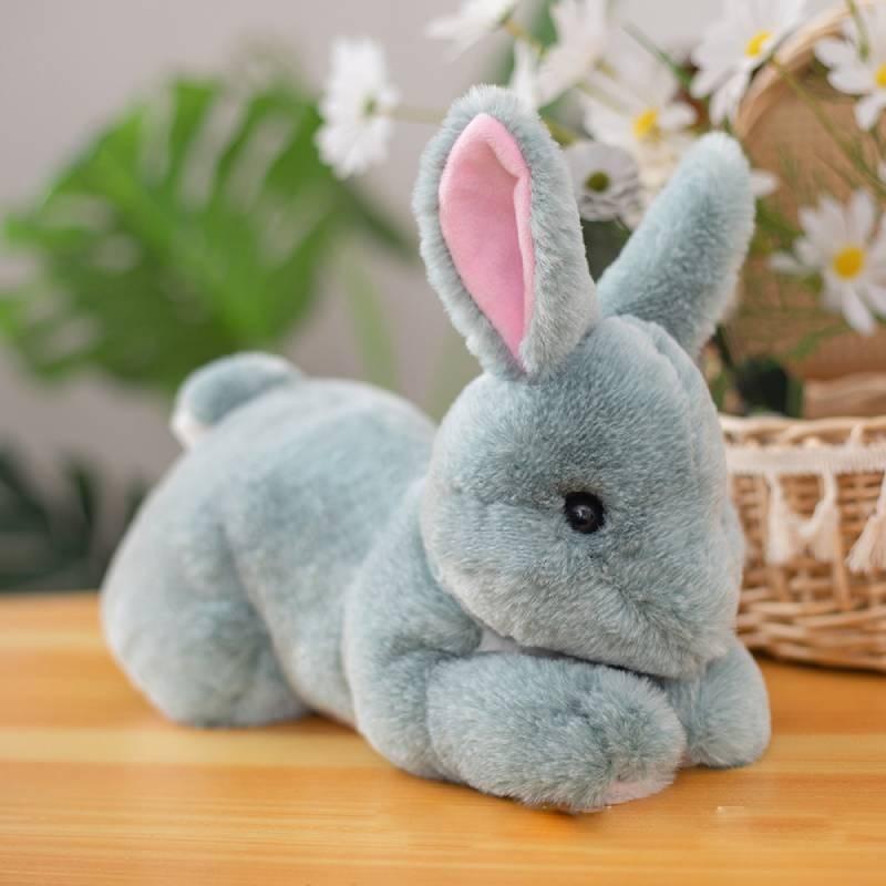 Plush Rabbit Simulation Stuffed Toy Animal Dolls Room Decoration Kids Gifts