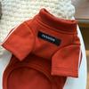 Solid Color Pet Top Cat Dog Winter Warm Basic Pullover Puppy Kitten Clothes Simple Cute Outfit