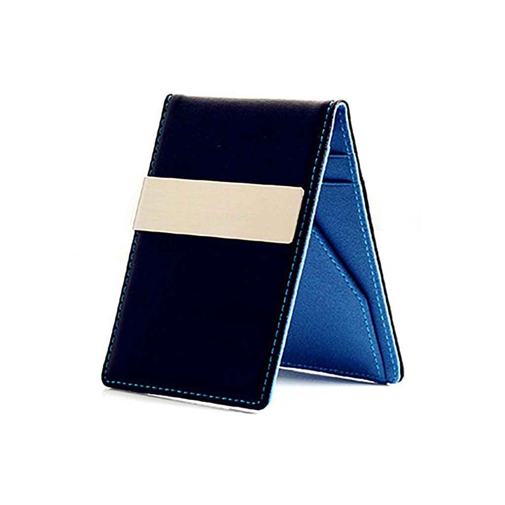 Новое поступление, мужской модный зажим для денег из искусственной кожи, тонкий кошелек, держатель для кредитных карт