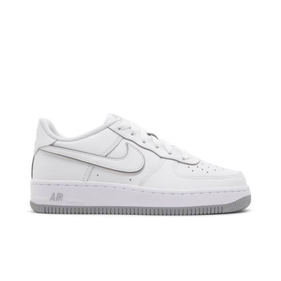 Nike Air Force 1 GS 'White Wolf Grey' DX5805-100 Kids Shoes