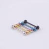 Classical Euramerican Surgical Stainless Steel Cartilage Nail Tongue Nail Helix Piercing Jewelry