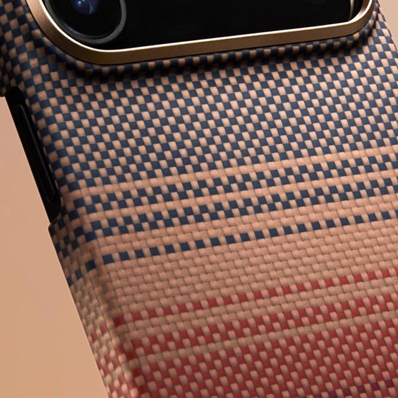 Чехол PITAKA для iPhone 17 Air Kevlar Беспроводная зарядка Задняя крышка Чехол для IPHONE 17 AIR