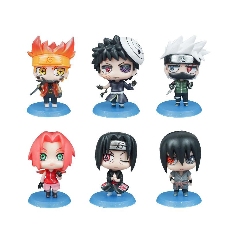 Naruto Pvc Figure Collection With Assembly For Display And Anime Enthusiasts