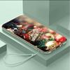 Роскошный чехол для телефона из ТПУ с ремешком для Xiaomi Poco F4 F5 M4 M5 X3 X4 X5 13T Redmi Note 10S 11S 10C 13C, чехлы A1 с Рождеством и Новым годом, арт
