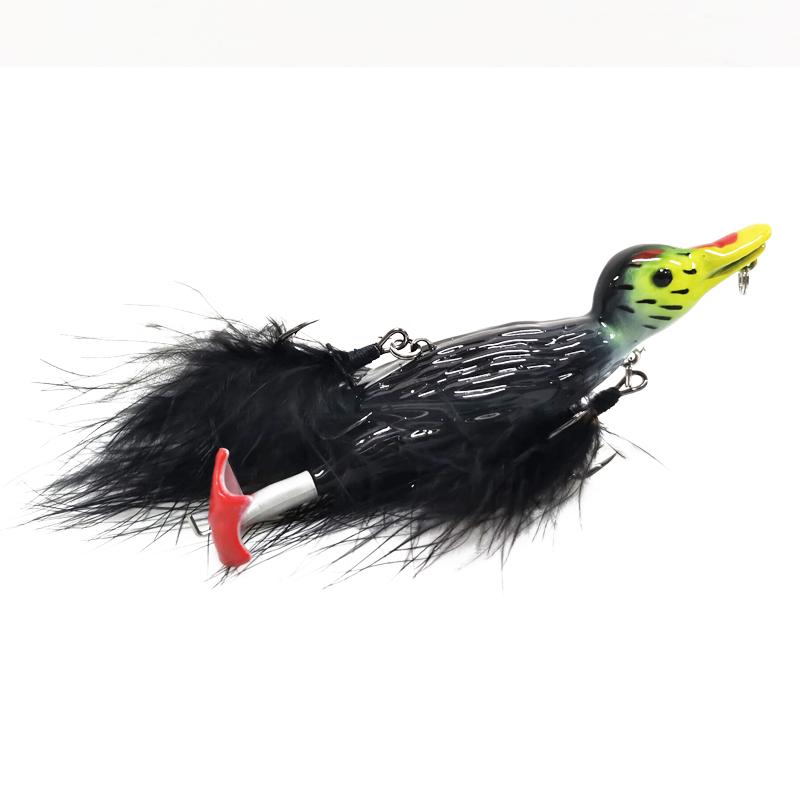 Lutac 123mm 25.7g Artificial Duck Fishing Lures for Freshwater Floating Water Fish Baits
