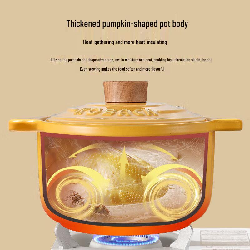 Kobach Ceramic Casserole Stew Pot