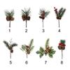 Red Christmas Berry Xmas tree Decor Home Floral Decor Christmas Ornament Artificial Flowers