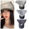 Cotton Y2K Headscarf Baseball Hat Plaid Triangle Headscarf Hat Retro Scarf Peaked Cap  Travel