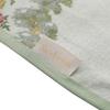Nishikawa Imabari Sanderson Rose Chateau Single Towel Made in with RR07800000G Blanket, 100% Cotton, Japan, Collar, Green,