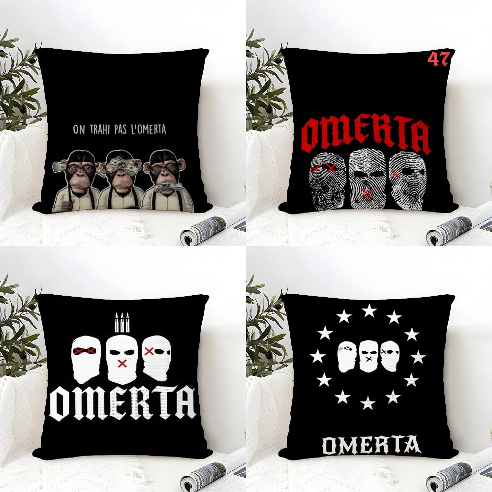 Крутой Музыкальный Бренд O-Omerta 47 1 Наволочка Льняная Наволочка Диван Домашний Декор Чехол для Подушки Чехол для Подушки