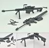 TOMYTEC GeoColle Combat Weapons Series DCML03 Sniper Set A Немасштабная пластиковая модель 323082 Цвет литья (Серый)