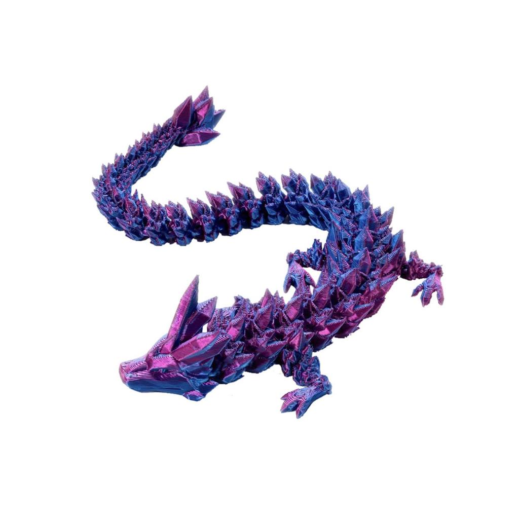 Mystery Dragon With Egg, 3D Printed Dragon With Egg, Full Articulated Flexible Dragon With Eggs, 3D Printed Gift Toy