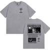 Rapper Xxxtentacion Album 2026 Graphic T Shirt Unisexs Vintage Gothic Loose Clothing Tshirts Hip Hop Short Sleeve Cotton Tshirts