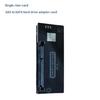 Hard Drive Interfaces Converters 29Pin to 22Pin SATAs to SASs with Toolless Installation Wide Compatibility ABS Build
